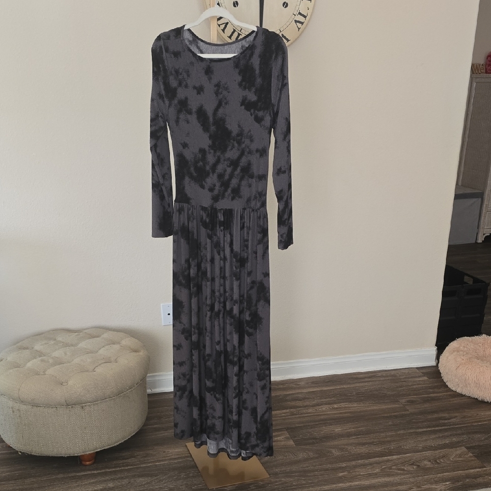 Mesh Maxi Dress